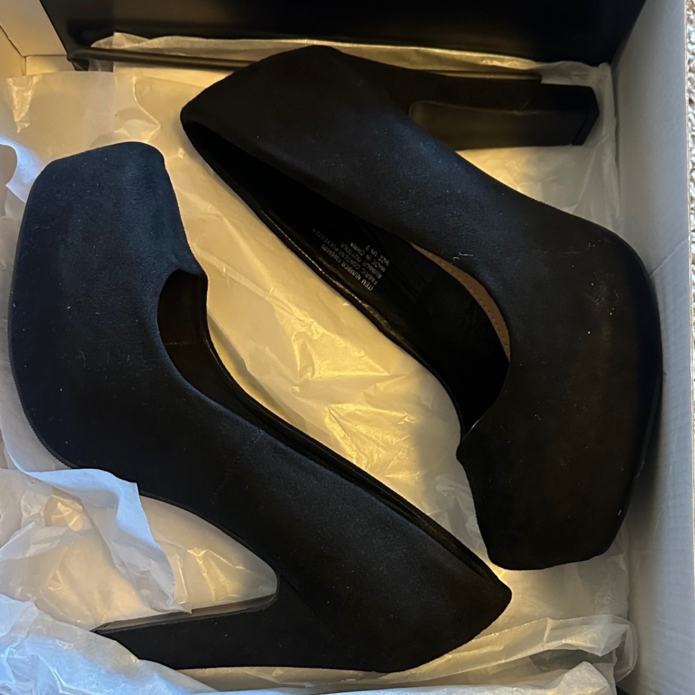 Torrid Black Cutout Heels